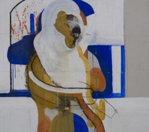 Sin título. Técnica mixta sobre cartón 101x107 cm.