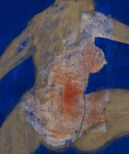 Sin título. Oleo sobre cartón 70x60 cm.