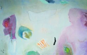 Nike, 1994. Óleo sobre lienzo. 81 x 100 cm.