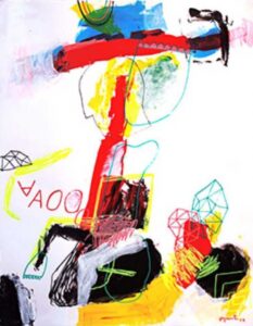 42x30 cm téc-mixta - papel /mix media - paper