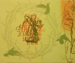 Las palabras de un día, 2007. Óleo sobre lienzo. 60 x 73 cm.