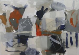 Encuentros Encuentros /acrílico y oleo lienzo 170x120 cm.