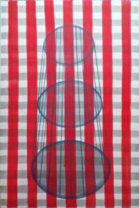 Arquitectura circular T. mixte Papier 150x100cm 2016