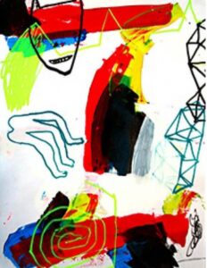 42x30 cm téc-mixta - papel /mix media - paper