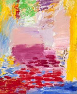 Pasear contigo, 2011. Óleo sobre tela. 60 x 73 cm.