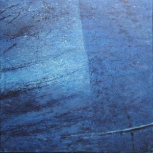 Pleamar, 2003. Óleo sobre lienzo. 100 x 100 cm.