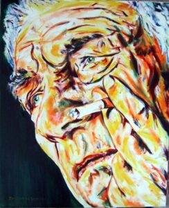 J. Berger, 2006. Óleo sobre tela. 61 x 50 cm.